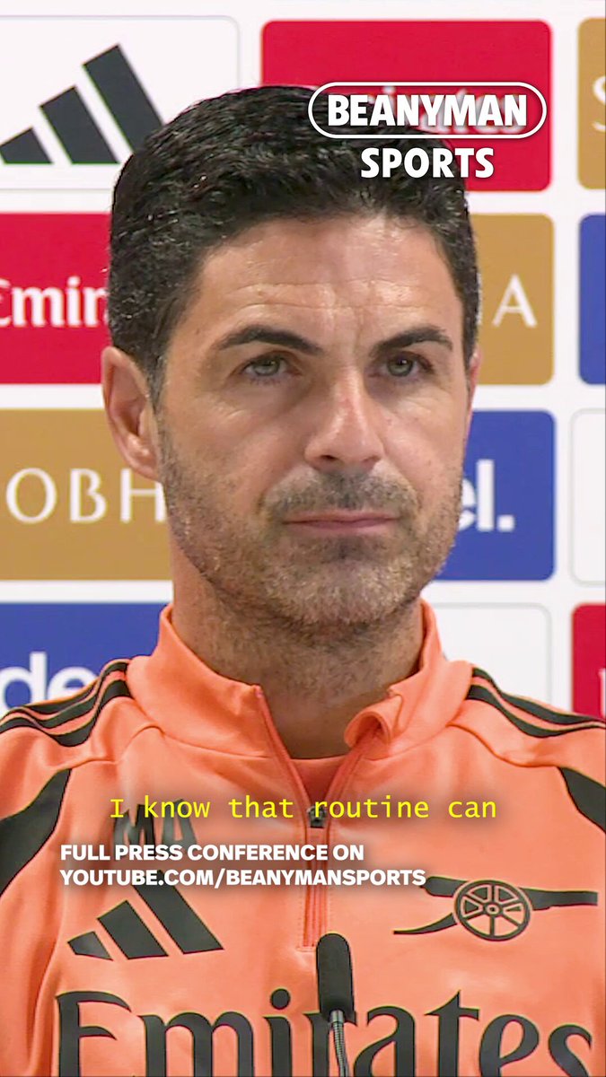 Arteta Reveals Intentional Pre-Match Routine Disruptions for Player Preparation